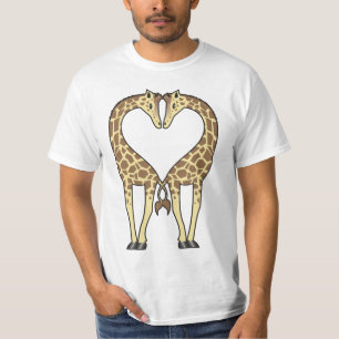 Giraffen-Liebe T-Shirt