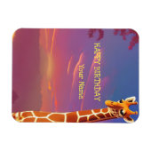 Giraffen Magnet (Horizontal)