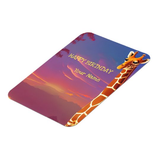 Giraffen Magnet (Linke Seite)