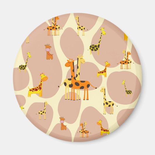Giraffen Magnet (Vorne)