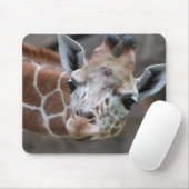 Giraffen-Mausunterlage Mousepad (Mit Mouse)