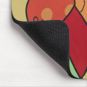 Giraffen-Mausunterlage Mousepad (Ecke)