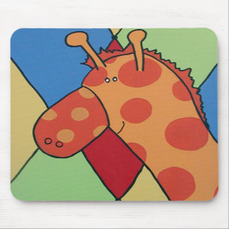 Giraffen-Mausunterlage Mousepad