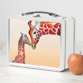 Giraffen Metall Brotdose (Beispiel)