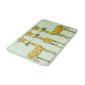Giraffen Mittelbath Mat Badematte (Schrägansicht)