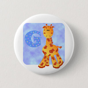 Giraffen-Monogramm G. Button