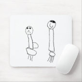 Giraffen Mousepad (Mit Mouse)