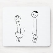 Giraffen Mousepad (Vorne)
