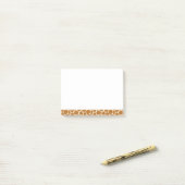 Giraffen-Muster-Post-Itanmerkungen Post-it Klebezettel (Auf Schreibtisch)