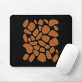 Giraffen-Muster-Trick oder Treat Dschungel Tier Mousepad (Mit Mouse)