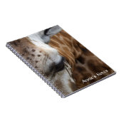 Giraffen-Notizbuch Notizblock (Rechte Seite)