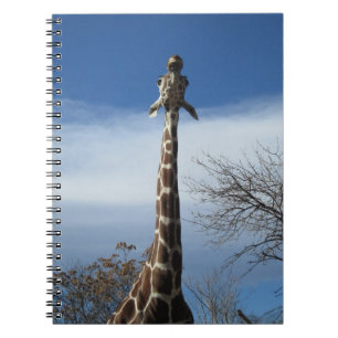 Giraffen-Notizbuch Notizblock