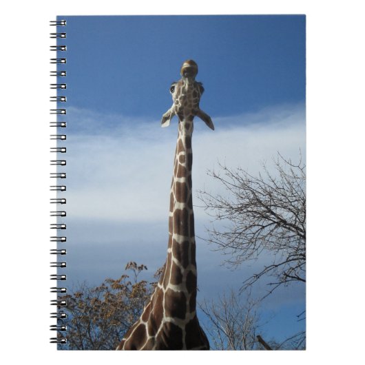 Giraffen-Notizbuch Notizblock (Vorderseite)