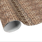 Giraffen-Packpapier Geschenkpapier (Rolleneckpunkt)
