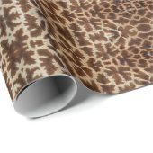 Giraffen-Packpapier Geschenkpapier (Rolleneckpunkt)