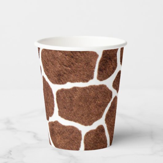 Giraffen Pappbecher (Vorderseite)