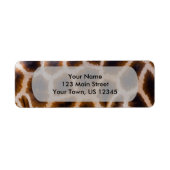 Giraffen Patches Gepunktete Skin Texture Template (Vorne)