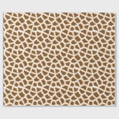 Giraffen-Pelz-Blick-Packpapier Geschenkpapier (Flach)