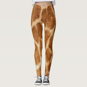 Giraffen-Pelz-Druck-Muster-Leggings Leggings