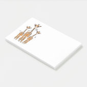 Giraffen Post-it Klebezettel (angewinkelt)