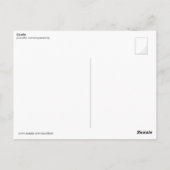 Giraffen Postkarte (Rückseite)