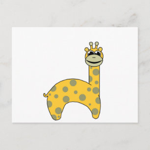 Giraffen Postkarte