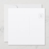 Giraffen Postkarte (Rückseite)
