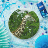 Giraffen-Profil-Papierplatten Pappteller (Party)