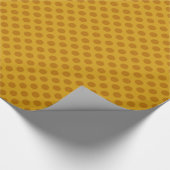 Giraffen-Punkte Geschenkpapier (Ecke)