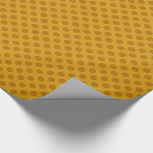 Giraffen-Punkte Geschenkpapier (Ecke)