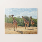 Giraffen-Puzzlespiel Puzzle (Horizontal)