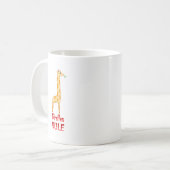 Giraffen-Regel Kaffeetasse (Vorderseite Links)