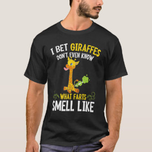 Giraffen Rieche keine Furzen Funny Giraffelovely A T-Shirt