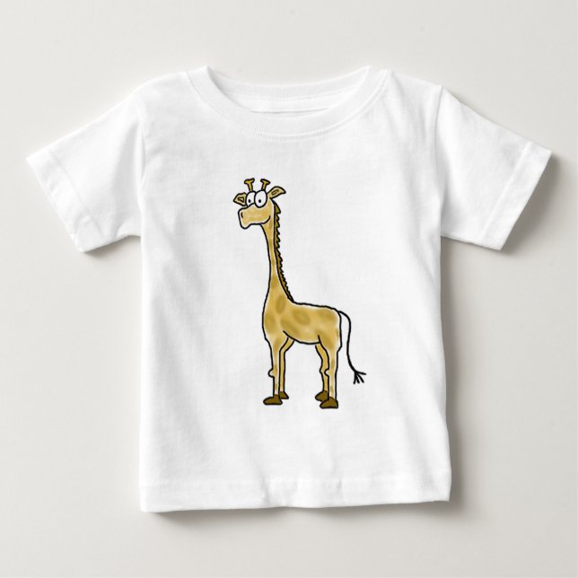 Giraffen-Säuglings-T - Shirt (Vorderseite)