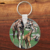 Giraffen Schlüsselanhänger (Vorderseite)