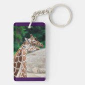 Giraffen Schlüsselanhänger (Rückseite)