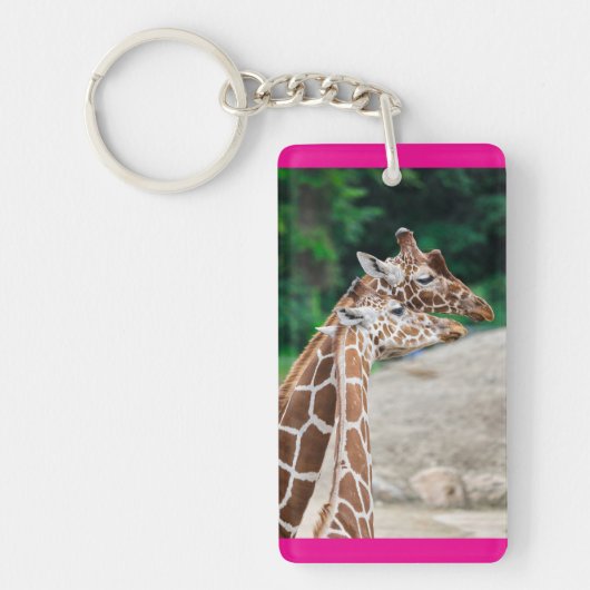 Giraffen Schlüsselanhänger (Vorderseite)