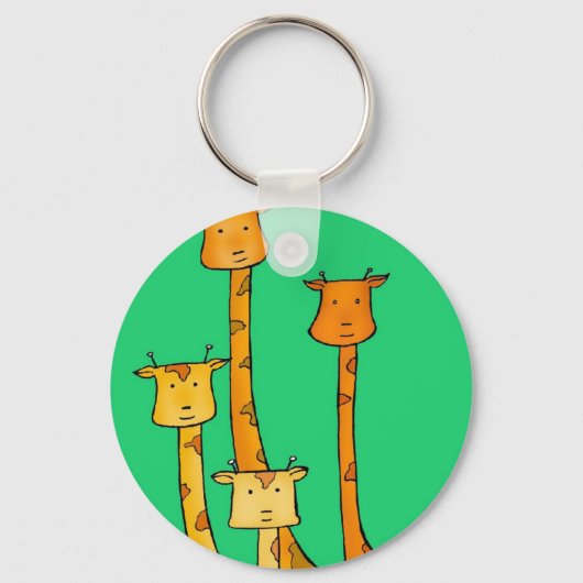 Giraffen Schlüsselanhänger (Vorderseite)