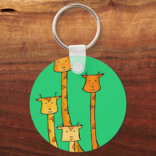 Giraffen Schlüsselanhänger (Vorderseite)
