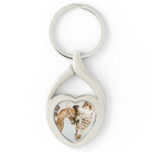 Giraffen-Schlüsselanhänger