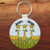 Giraffen-Schlüsselkette Schlüsselanhänger (Vorderseite)