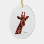 Giraffen-Schmuck Keramik Ornament (Rechts)