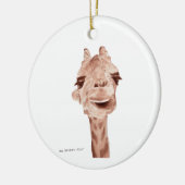Giraffen-Schmuck Keramik Ornament (Links)