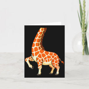 Giraffen-Shirt Erwachsene Männer Frauen Kinder Gir Karte