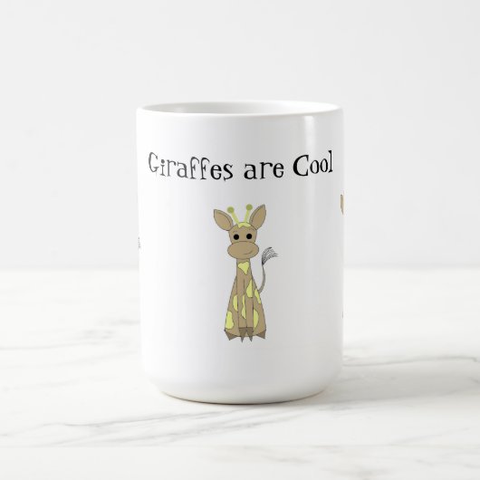 Giraffen sind Cool Kaffeetasse (Mittel)