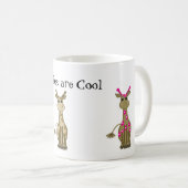 Giraffen sind Cool Kaffeetasse (VorderseiteRechts)