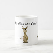 Giraffen sind Cool Kaffeetasse (Mittel)