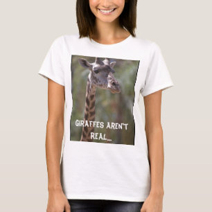 Giraffen sind nicht wirklich….Die Briten bildete T-Shirt