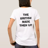 Giraffen sind nicht wirklich….Die Briten bildeten T-Shirt (Rückseite)
