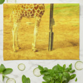 Giraffen sind so Coole Wasserfarbe, Geschirrtuch (Gefaltet)